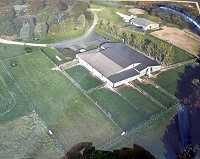 Kennel from the air